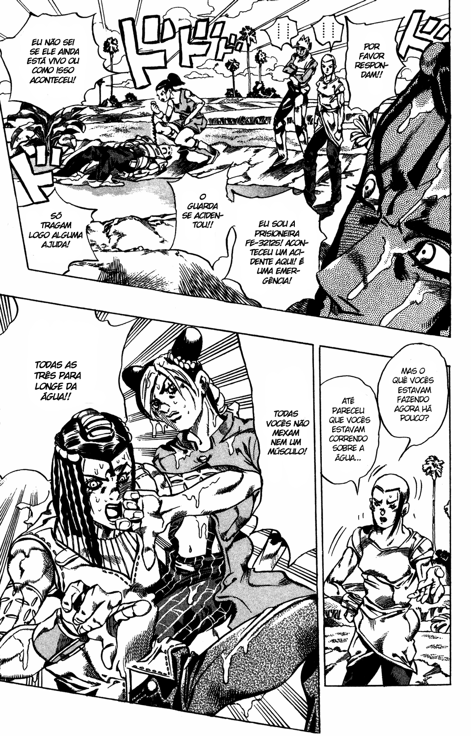Read JoJo's Bizarre Adventure Part 6  Stone Ocean PT-BR Manga Online