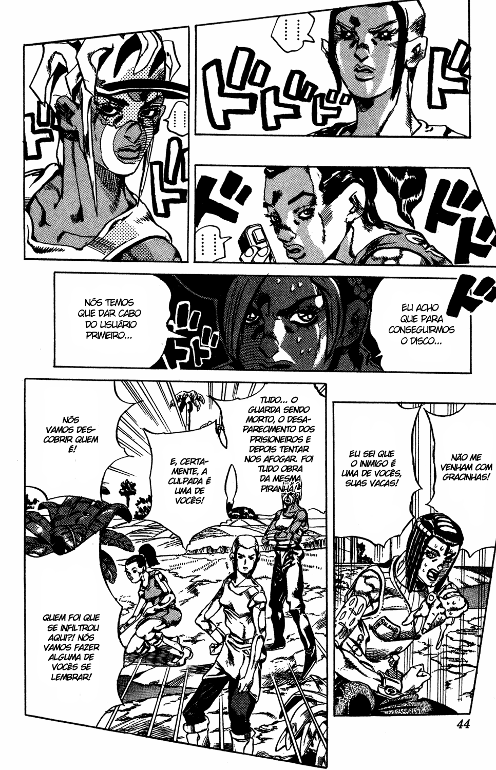 Read JoJo's Bizarre Adventure Part 6  Stone Ocean PT-BR Manga Online