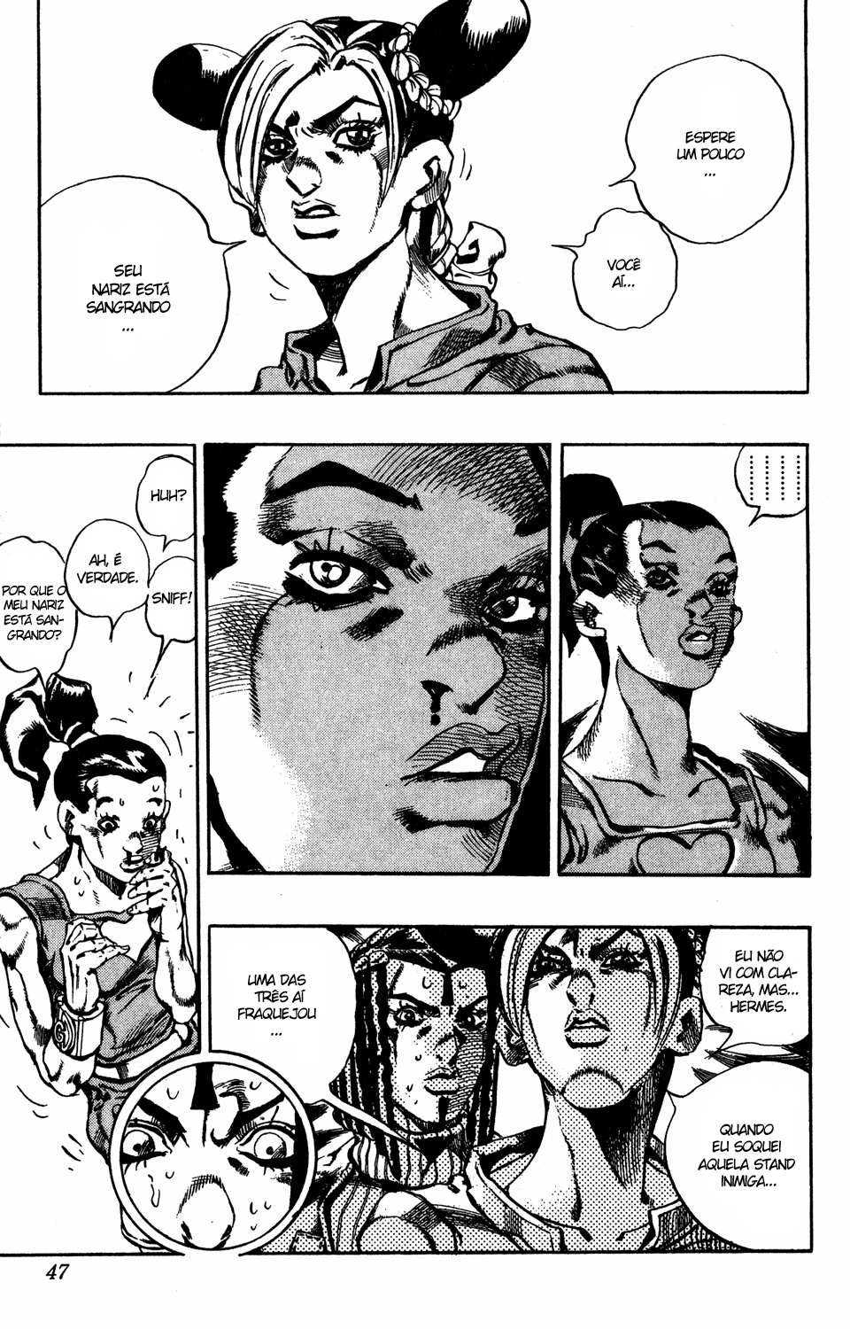 Read JoJo's Bizarre Adventure Part 6  Stone Ocean PT-BR Manga Online
