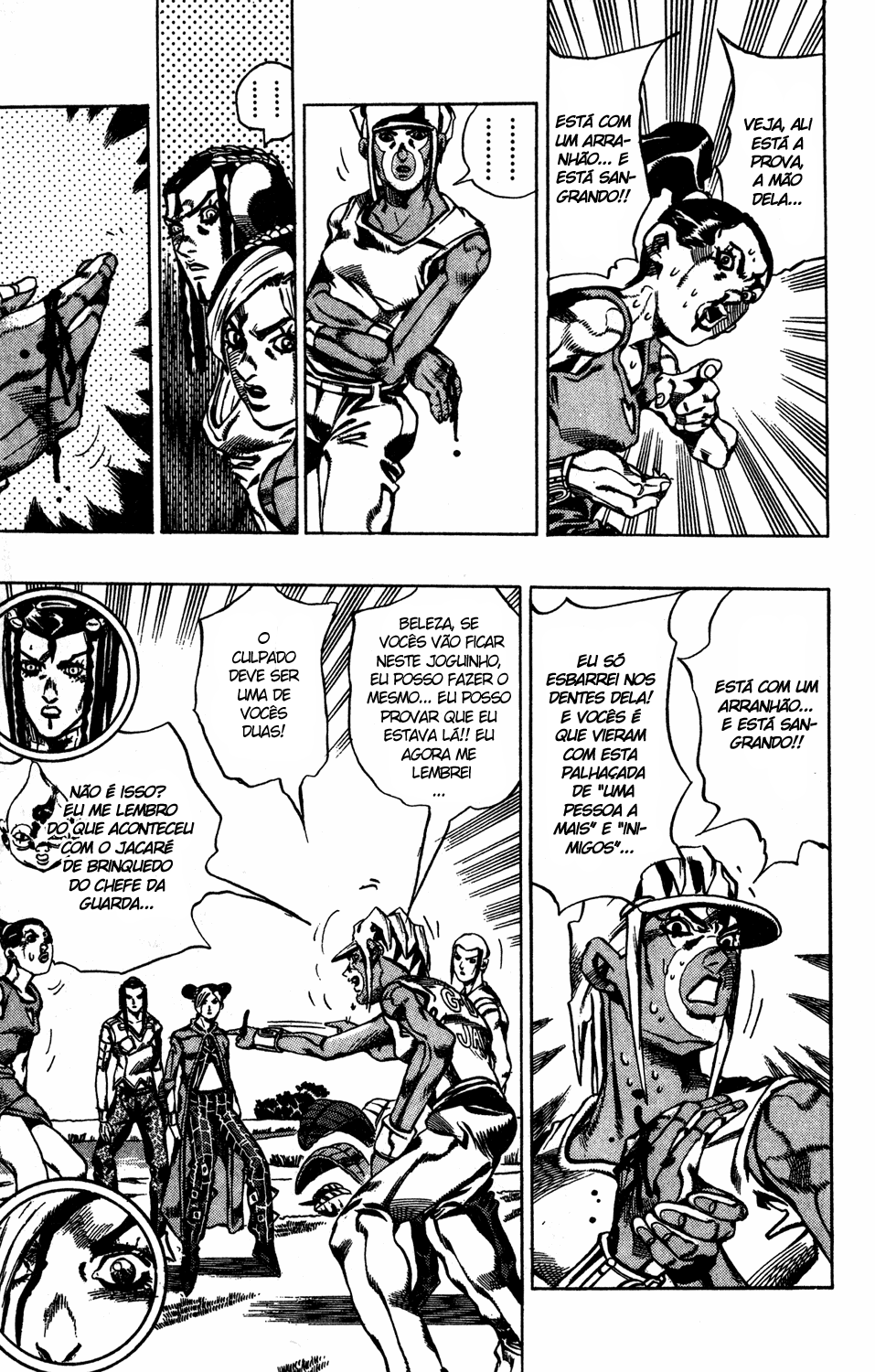 Read JoJo's Bizarre Adventure Part 6  Stone Ocean PT-BR Manga Online