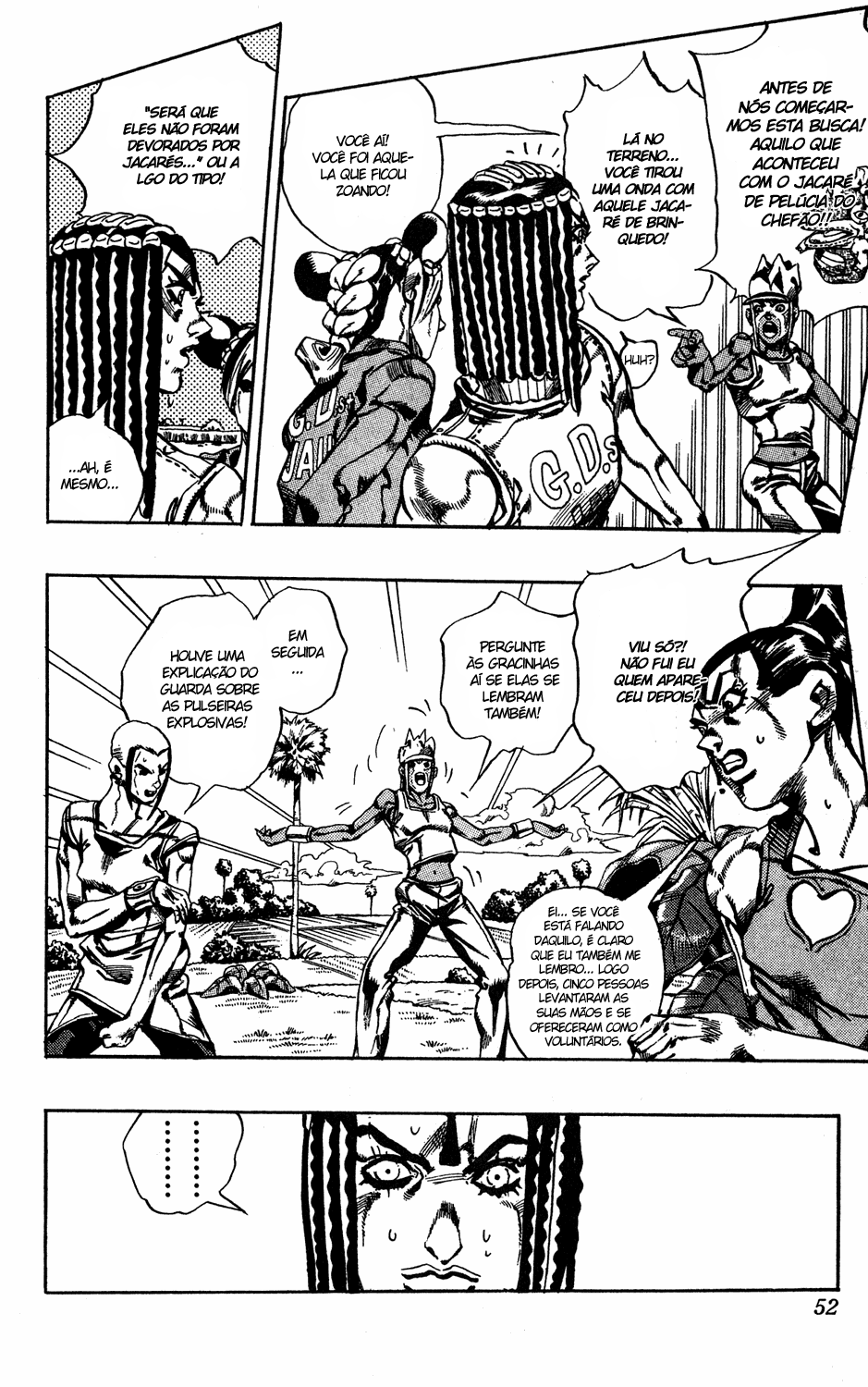 Read JoJo's Bizarre Adventure Part 6  Stone Ocean PT-BR Manga Online