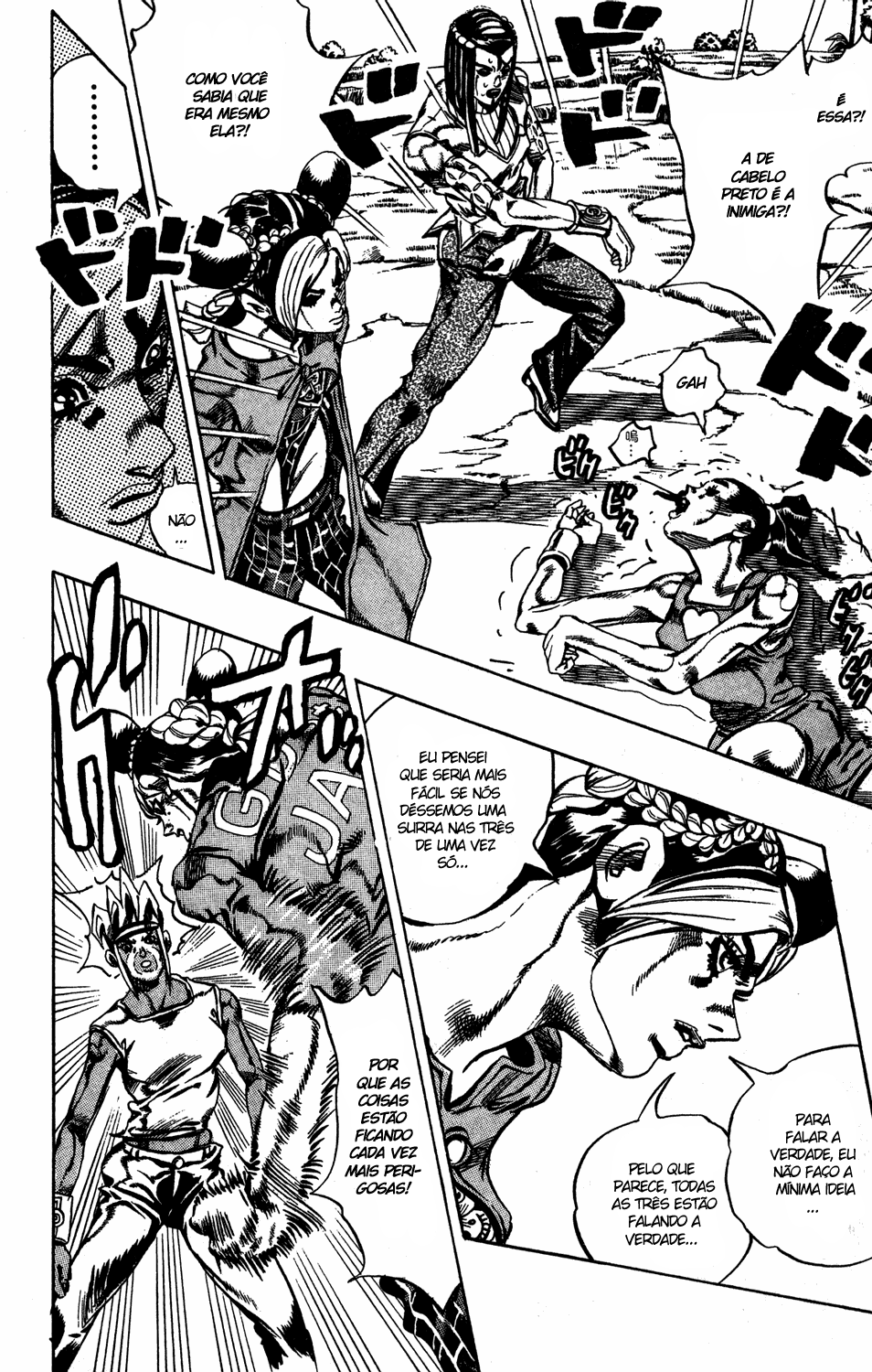 Read JoJo's Bizarre Adventure Part 6  Stone Ocean PT-BR Manga Online