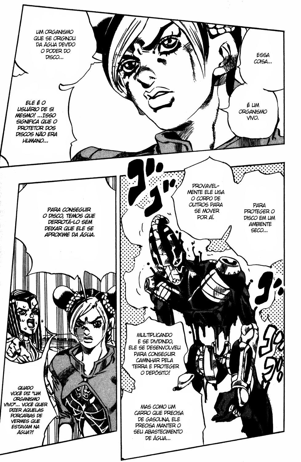 Read JoJo's Bizarre Adventure Part 6  Stone Ocean PT-BR Manga Online