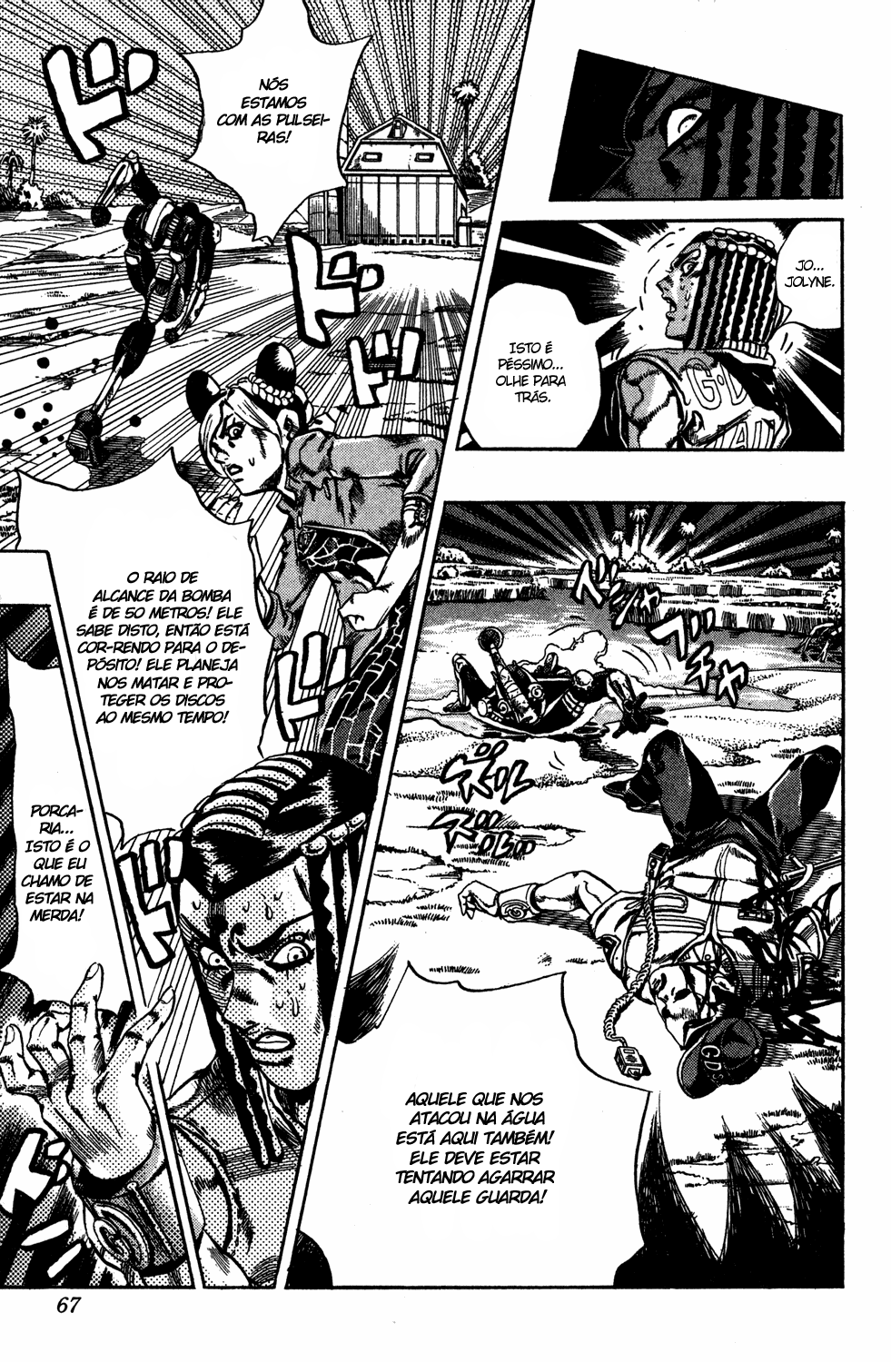 Read JoJo's Bizarre Adventure Part 6  Stone Ocean PT-BR Manga Online