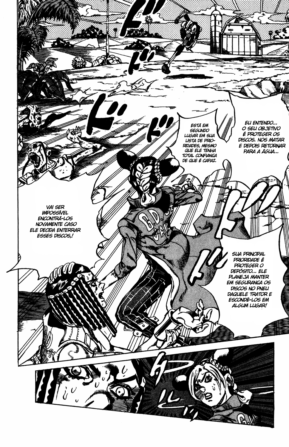 Read JoJo's Bizarre Adventure Part 6  Stone Ocean PT-BR Manga Online