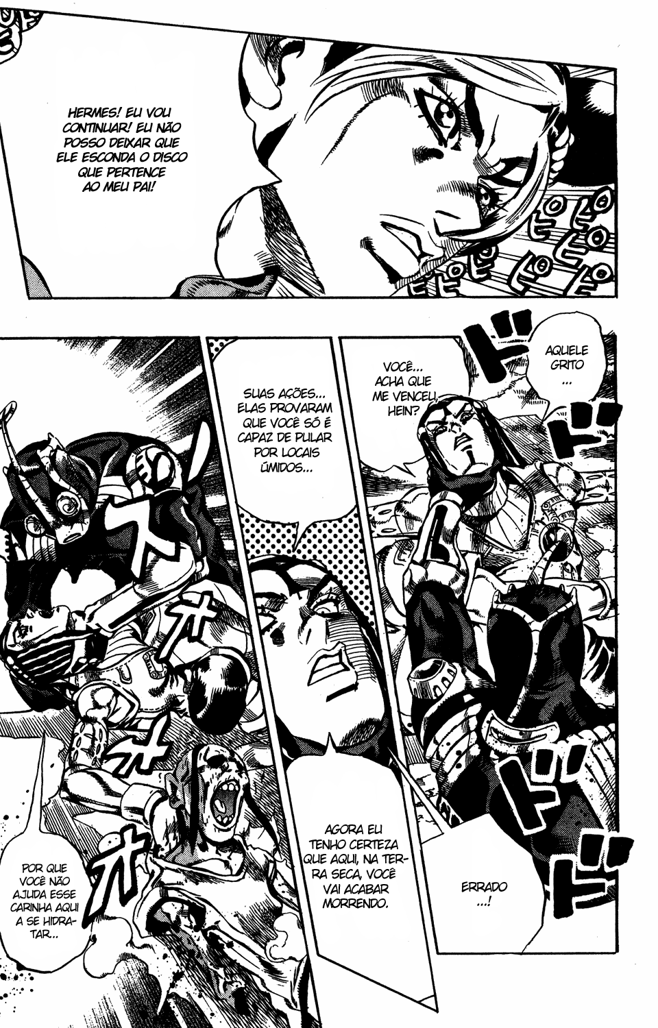 Read JoJo's Bizarre Adventure Part 6  Stone Ocean PT-BR Manga Online