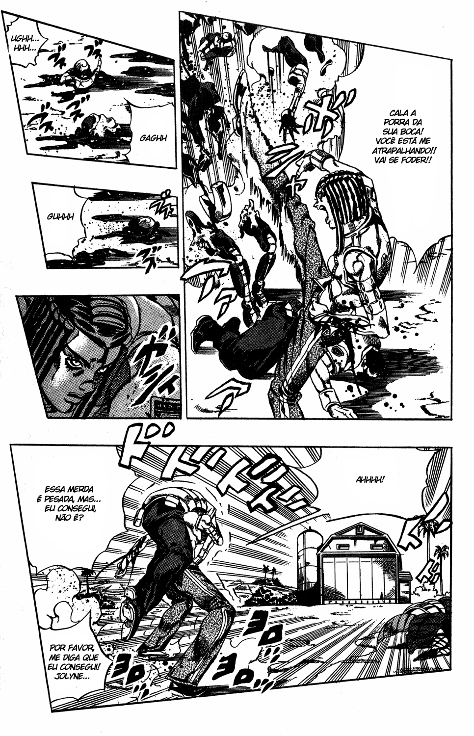 Read JoJo's Bizarre Adventure Part 6  Stone Ocean PT-BR Manga Online