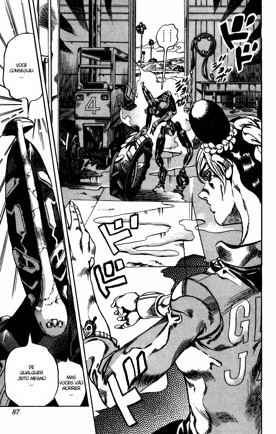 Read JoJo's Bizarre Adventure Part 6  Stone Ocean PT-BR Manga Online