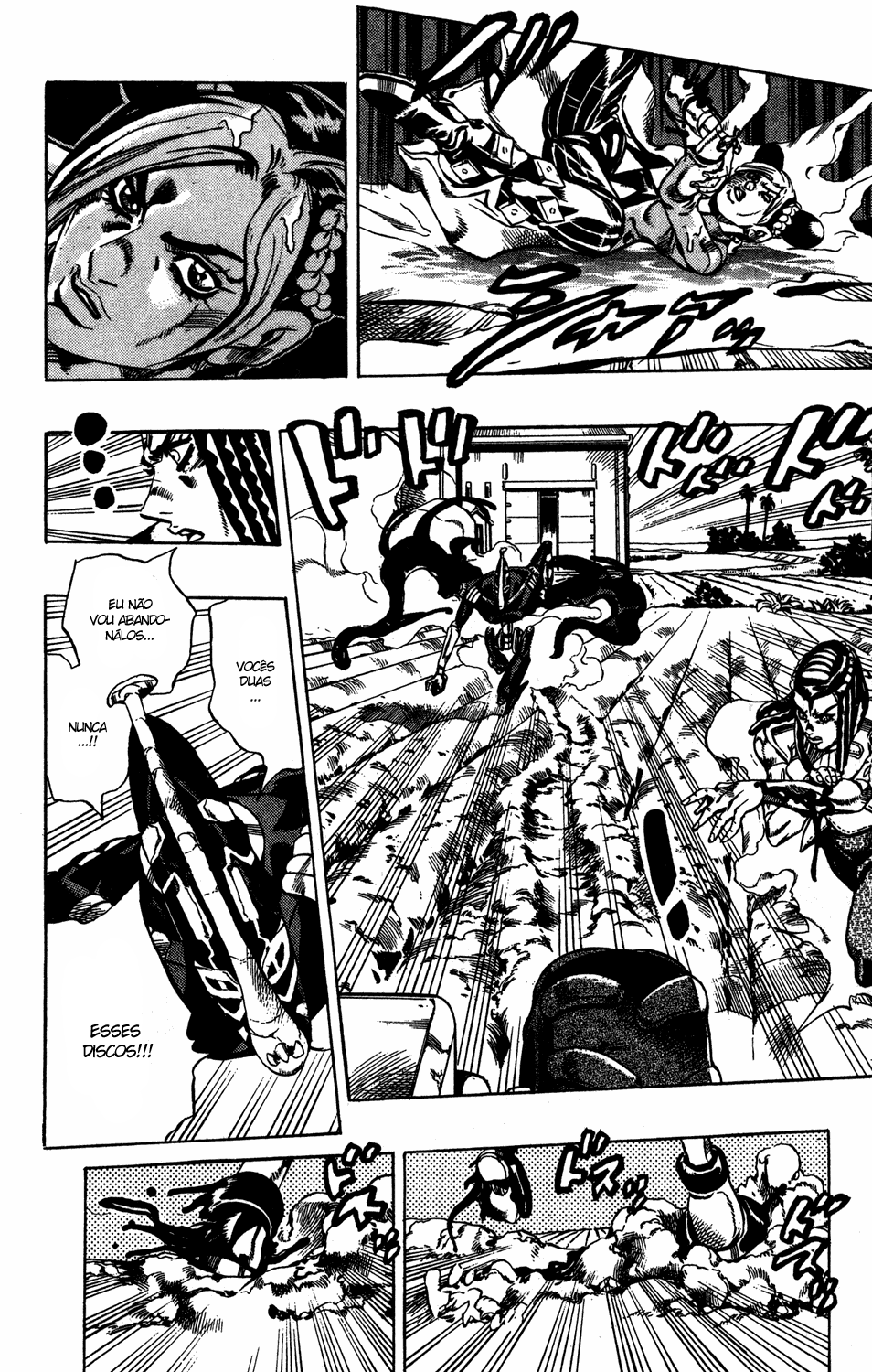 Read JoJo's Bizarre Adventure Part 6  Stone Ocean PT-BR Manga Online