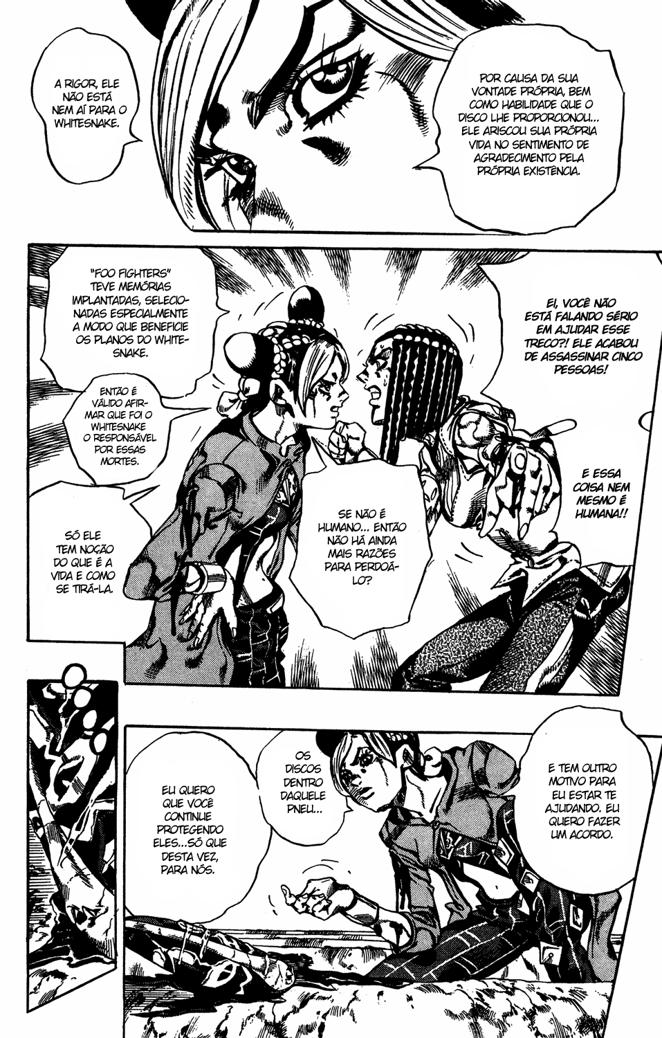 Read JoJo's Bizarre Adventure Part 6  Stone Ocean PT-BR Manga Online