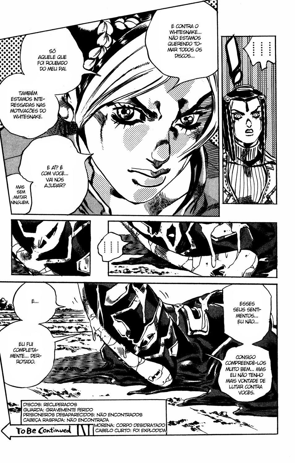 Read JoJo's Bizarre Adventure Part 6  Stone Ocean PT-BR Manga Online