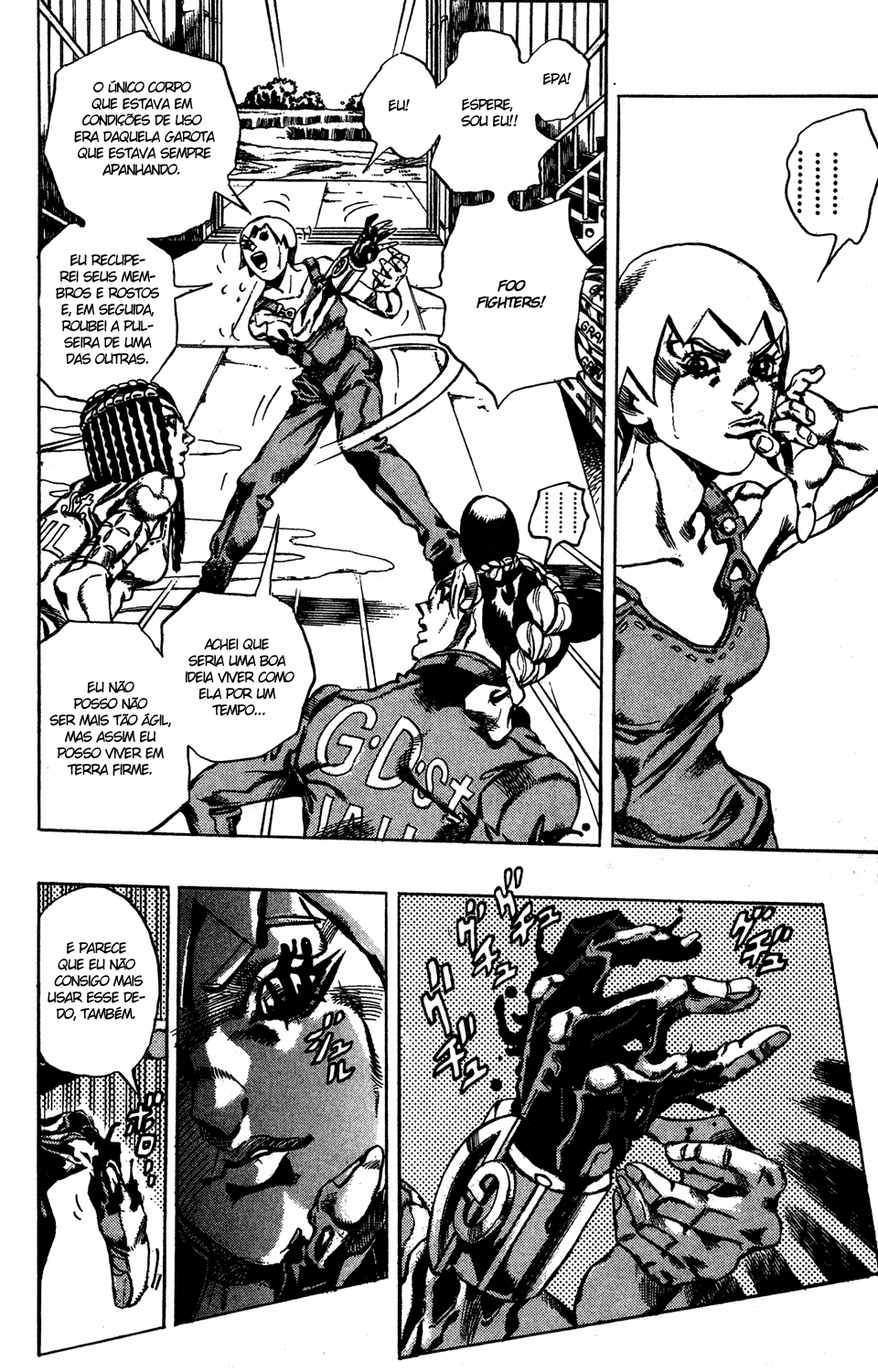 Read JoJo's Bizarre Adventure Part 6  Stone Ocean PT-BR Manga Online