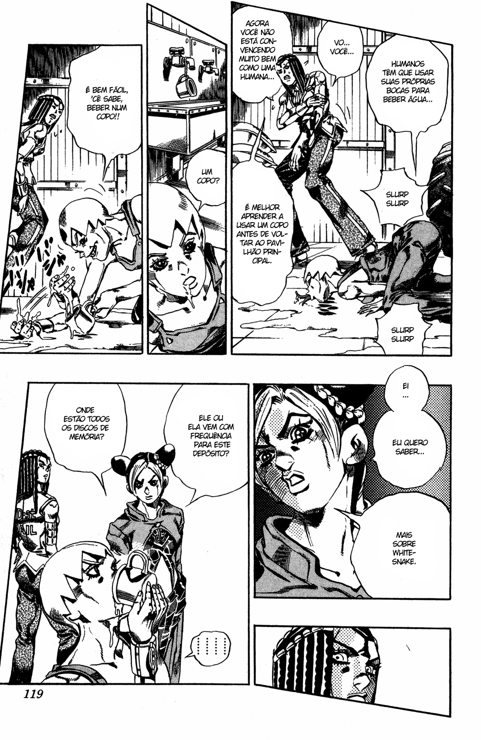 Read JoJo's Bizarre Adventure Part 6  Stone Ocean PT-BR Manga Online