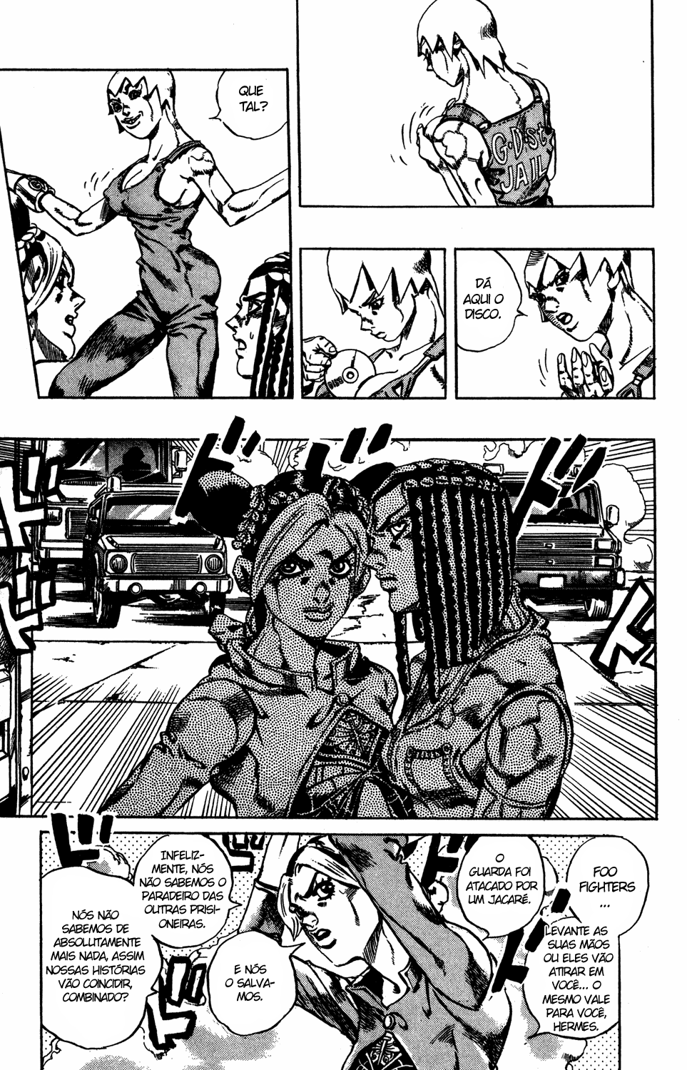Read JoJo's Bizarre Adventure Part 6  Stone Ocean PT-BR Manga Online