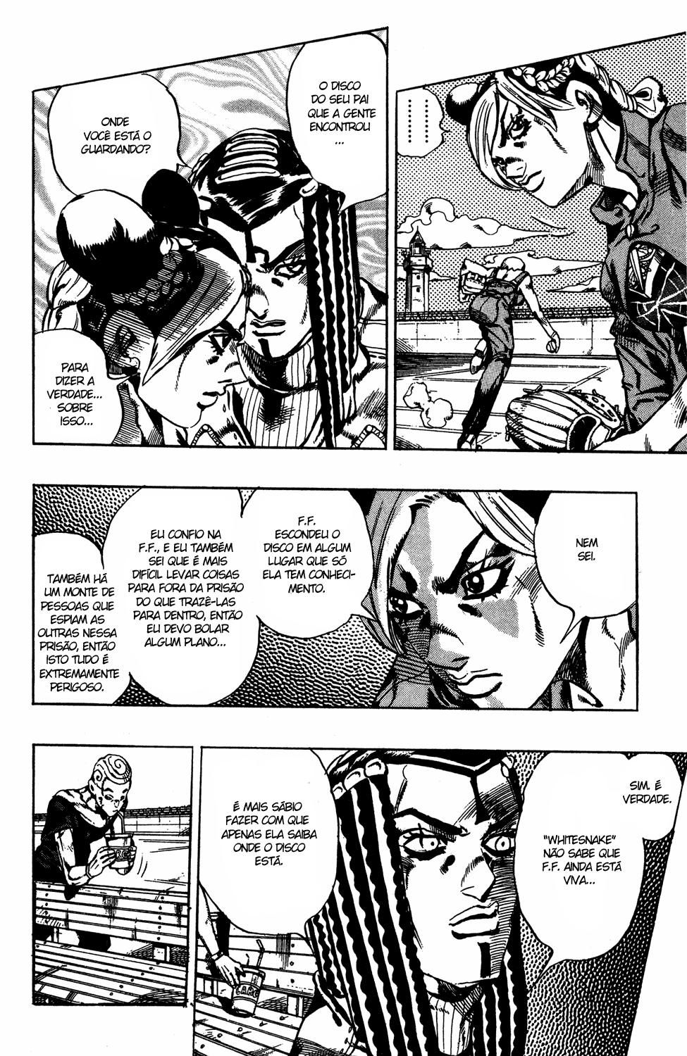 Read JoJo's Bizarre Adventure Part 6  Stone Ocean PT-BR Manga Online