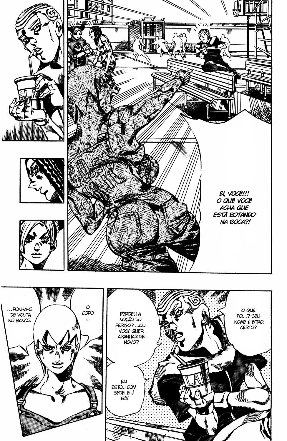 Read JoJo's Bizarre Adventure Part 6  Stone Ocean PT-BR Manga Online
