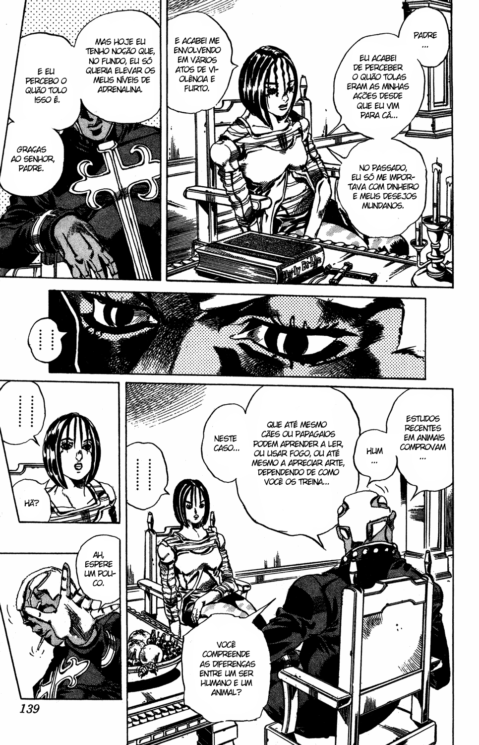Read JoJo's Bizarre Adventure Part 6  Stone Ocean PT-BR Manga Online