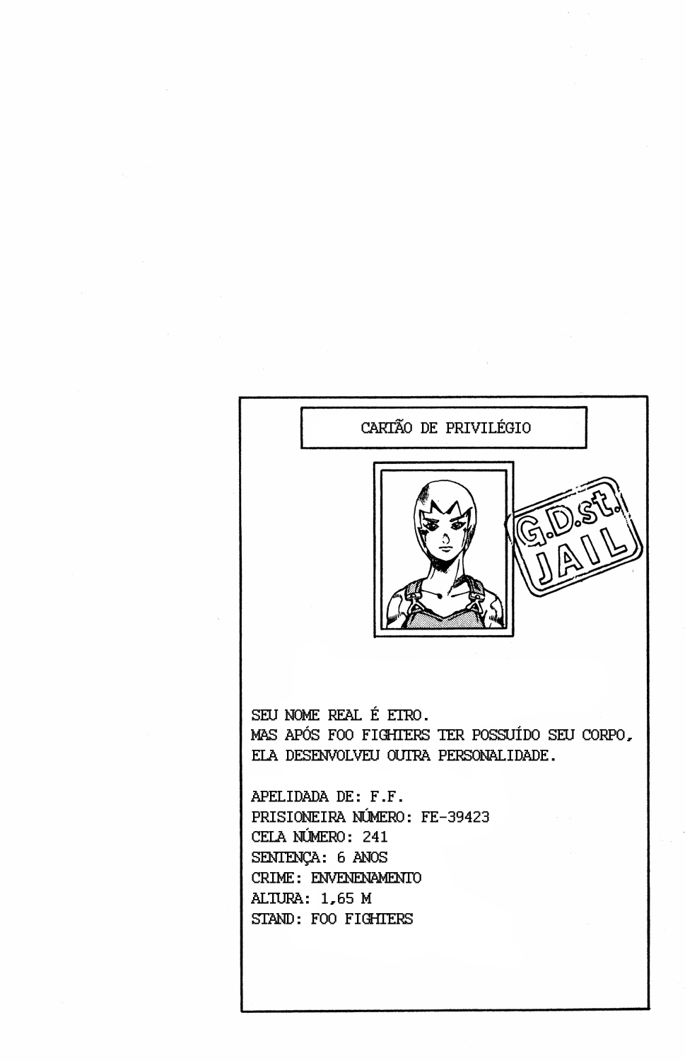 Read JoJo's Bizarre Adventure Part 6  Stone Ocean PT-BR Manga Online