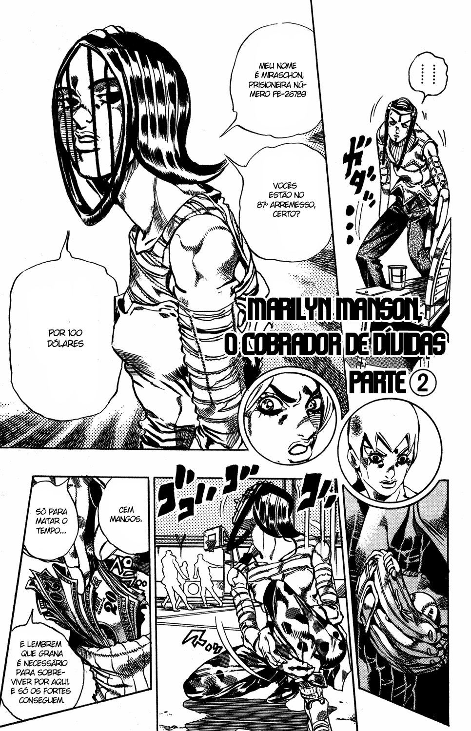 Read JoJo's Bizarre Adventure Part 6  Stone Ocean PT-BR Manga Online