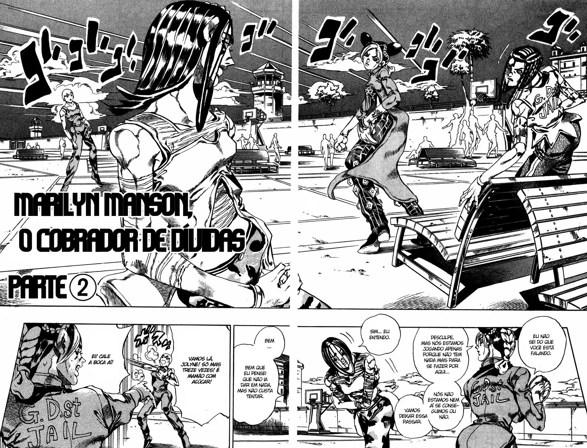 Read JoJo's Bizarre Adventure Part 6  Stone Ocean PT-BR Manga Online