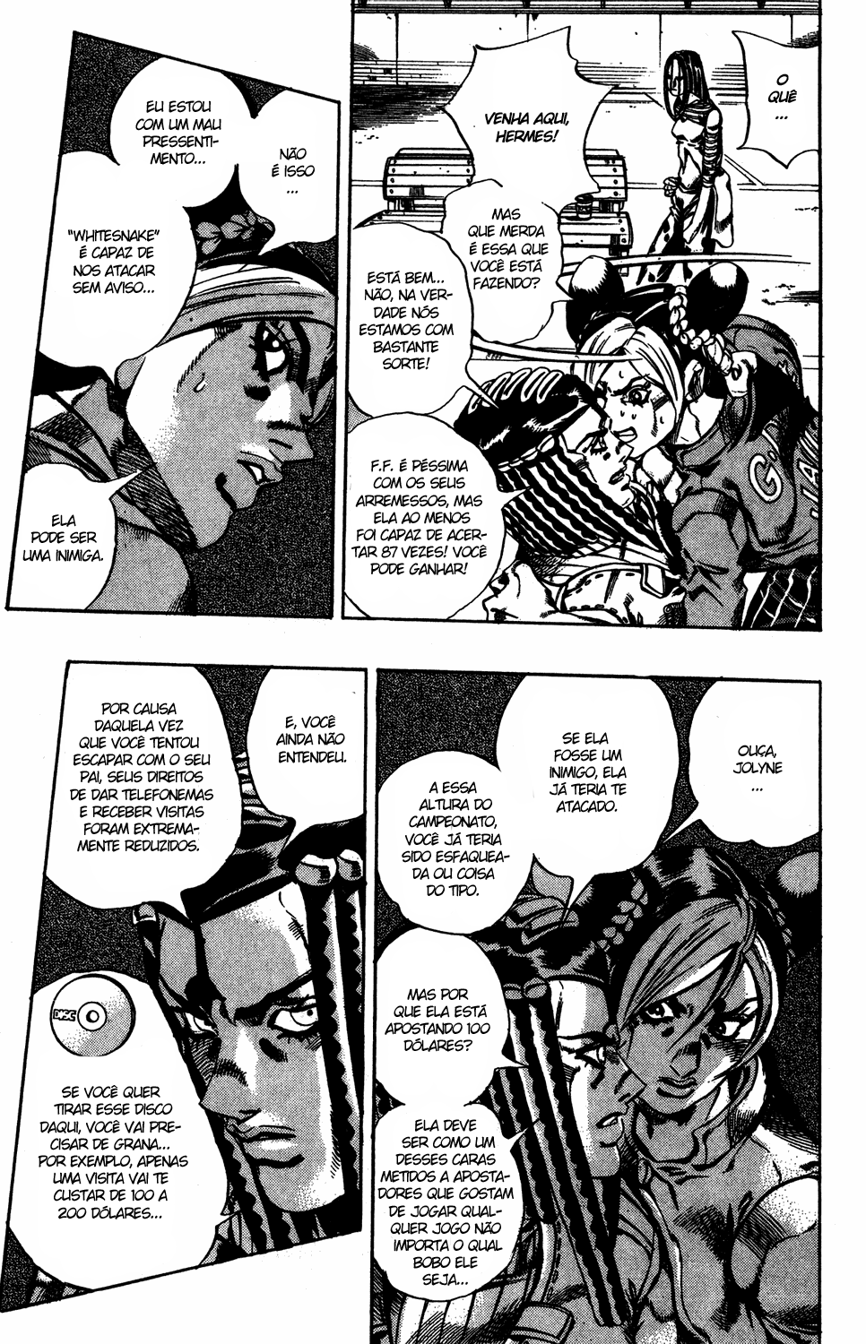 Read JoJo's Bizarre Adventure Part 6  Stone Ocean PT-BR Manga Online