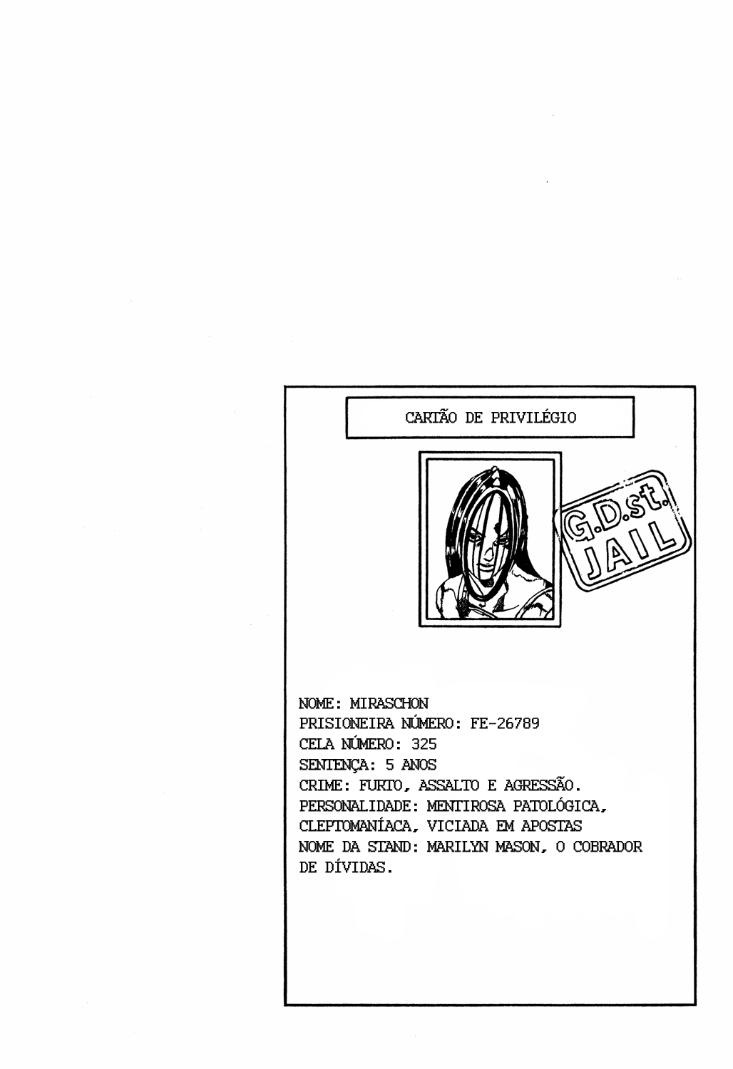 Read JoJo's Bizarre Adventure Part 6  Stone Ocean PT-BR Manga Online