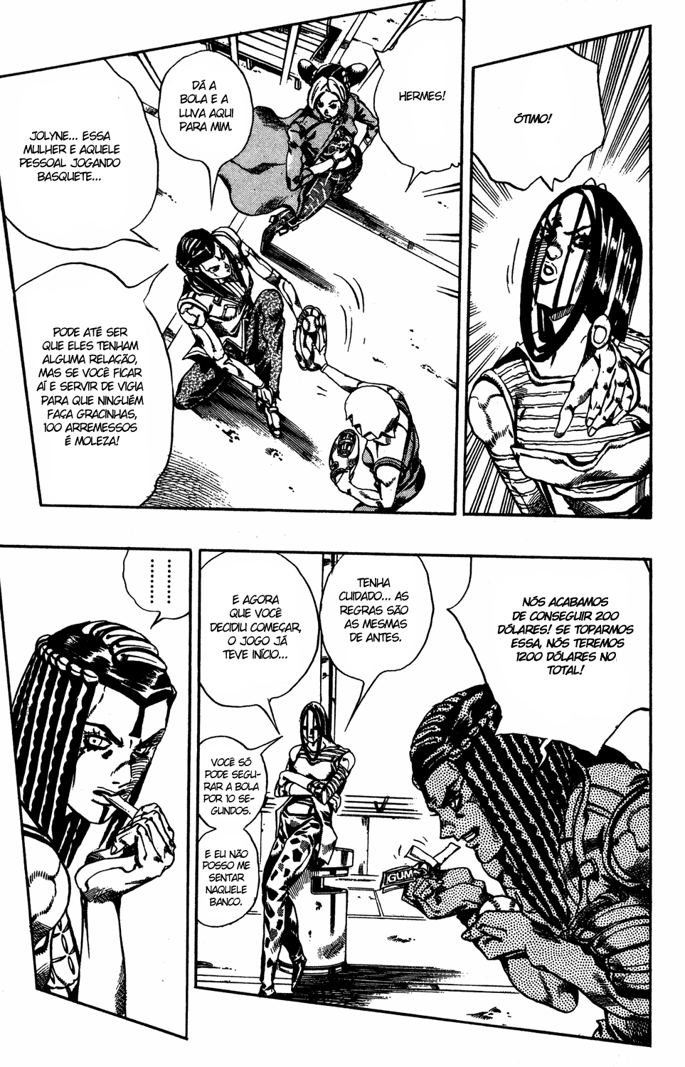 Read JoJo's Bizarre Adventure Part 6  Stone Ocean PT-BR Manga Online