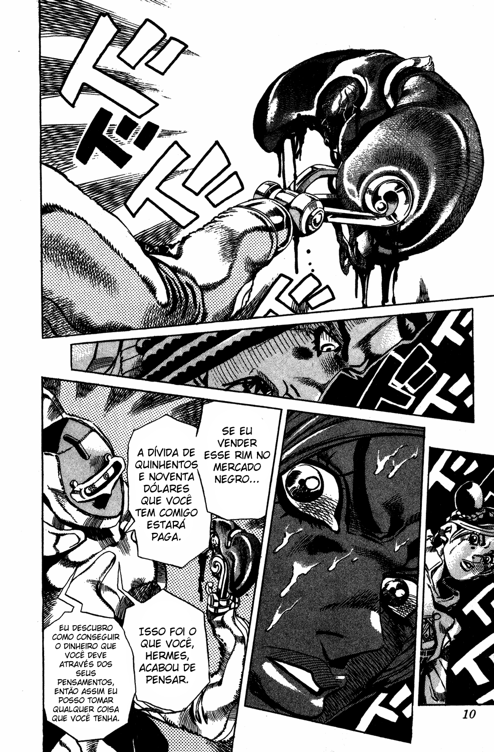 Read JoJo's Bizarre Adventure Part 6  Stone Ocean PT-BR Manga Online