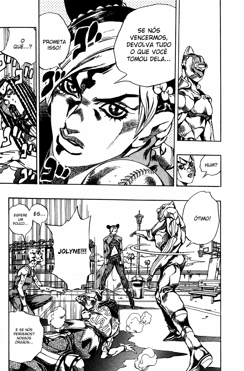 Read JoJo's Bizarre Adventure Part 6  Stone Ocean PT-BR Manga Online