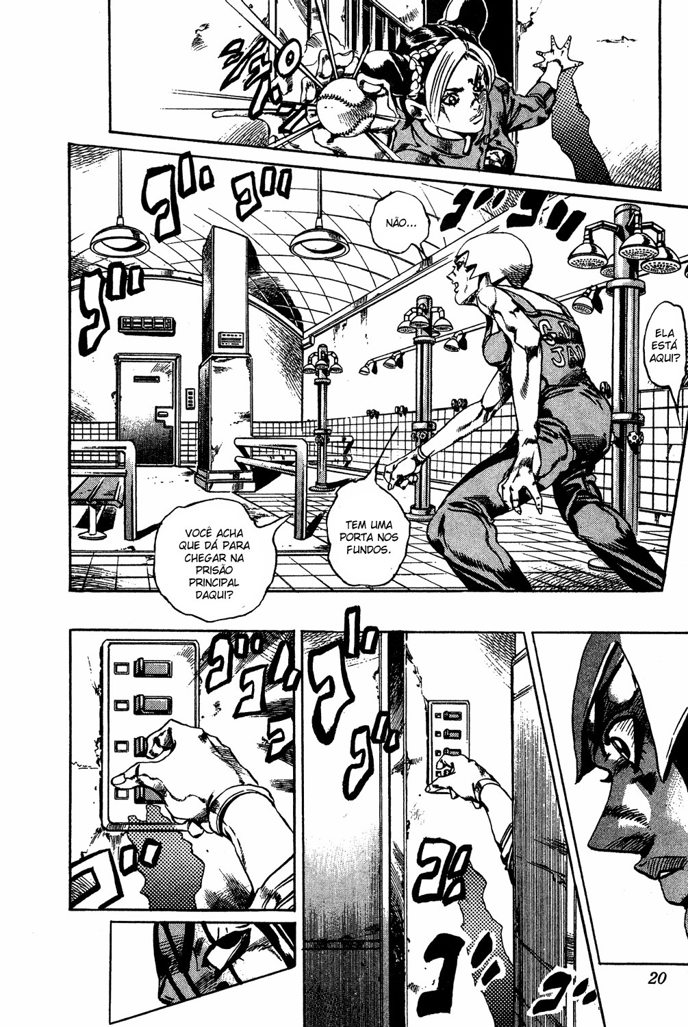 Read JoJo's Bizarre Adventure Part 6  Stone Ocean PT-BR Manga Online