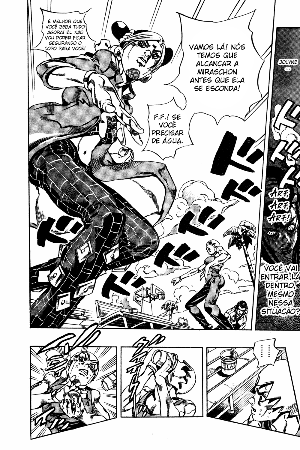 Read JoJo's Bizarre Adventure Part 6  Stone Ocean PT-BR Manga Online