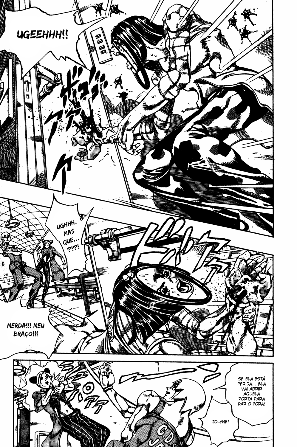 Read JoJo's Bizarre Adventure Part 6  Stone Ocean PT-BR Manga Online