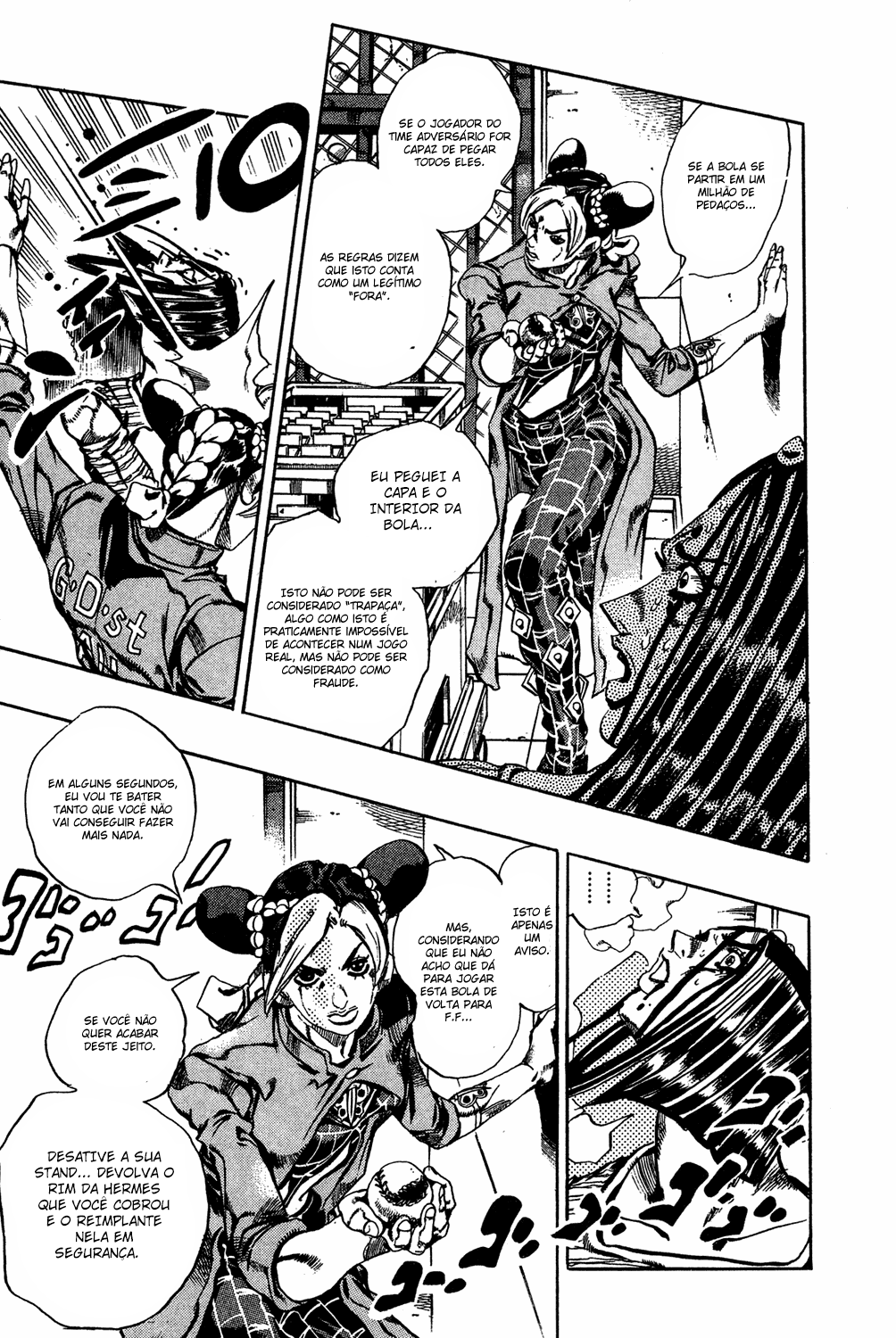 Read JoJo's Bizarre Adventure Part 6  Stone Ocean PT-BR Manga Online