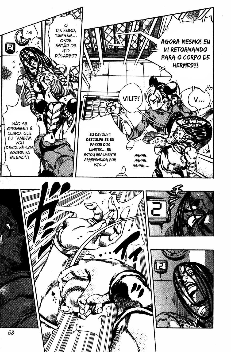 Read JoJo's Bizarre Adventure Part 6  Stone Ocean PT-BR Manga Online