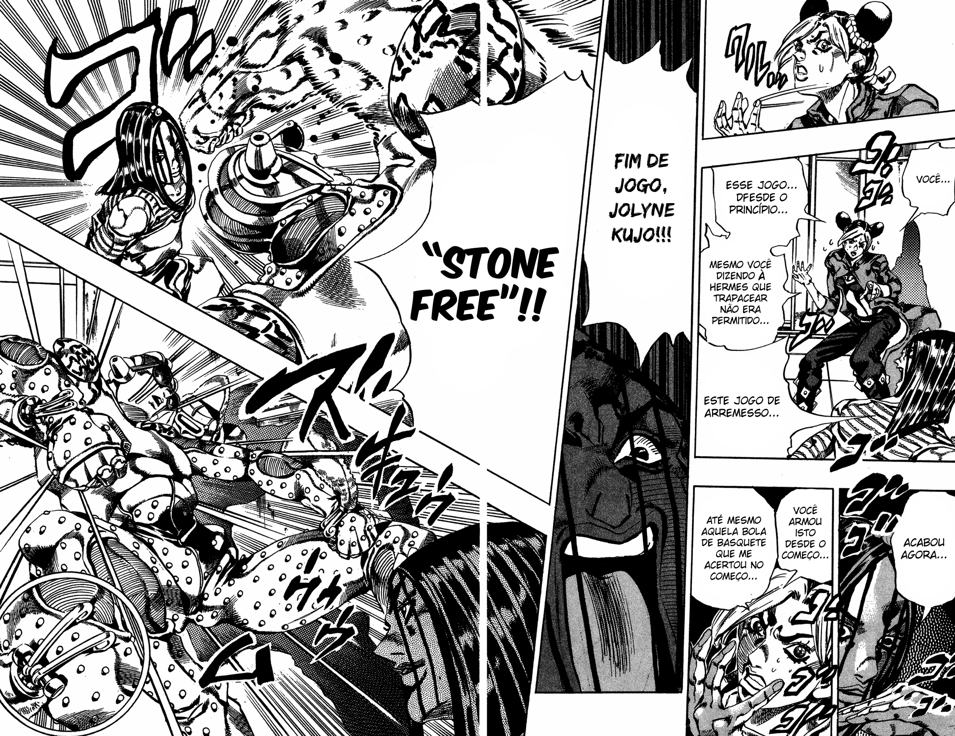 Read JoJo's Bizarre Adventure Part 6  Stone Ocean PT-BR Manga Online