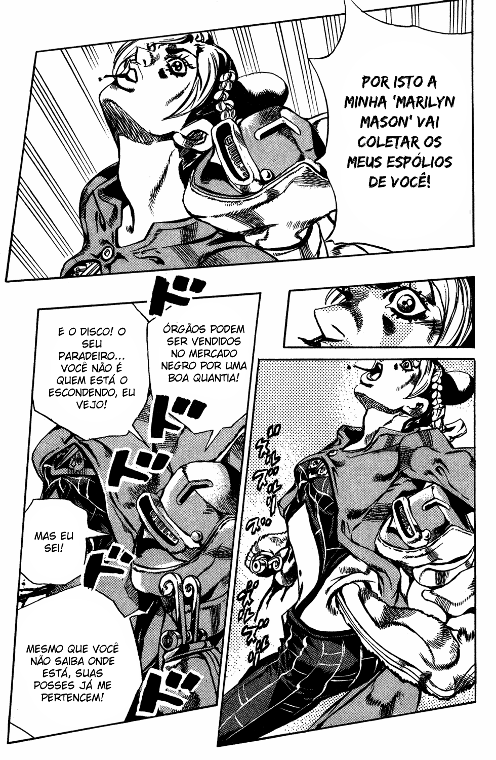 Read JoJo's Bizarre Adventure Part 6  Stone Ocean PT-BR Manga Online