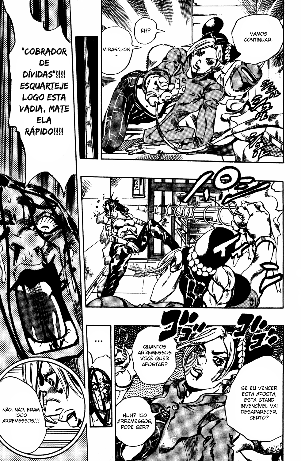 Read JoJo's Bizarre Adventure Part 6  Stone Ocean PT-BR Manga Online