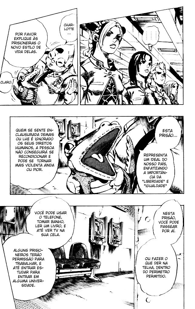 Read JoJo's Bizarre Adventure Part 6  Stone Ocean PT-BR Manga Online