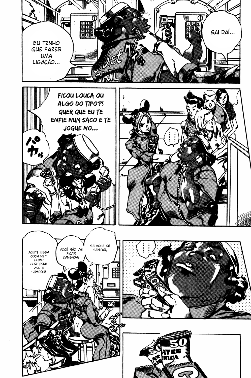 Read JoJo's Bizarre Adventure Part 6  Stone Ocean PT-BR Manga Online