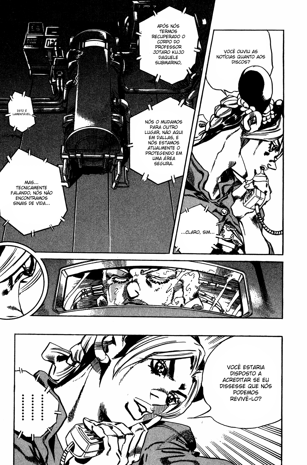 Read JoJo's Bizarre Adventure Part 6  Stone Ocean PT-BR Manga Online