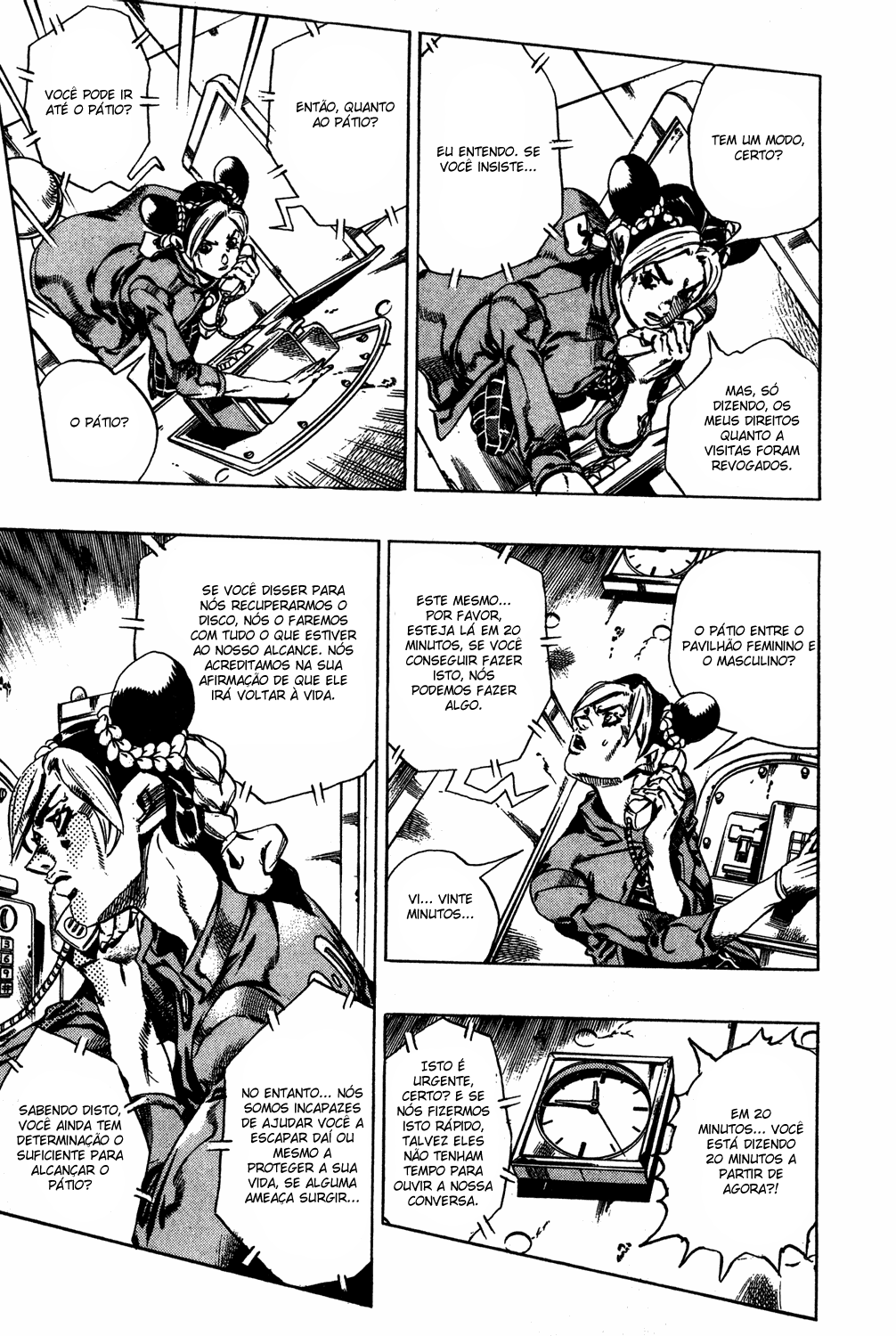 Read JoJo's Bizarre Adventure Part 6  Stone Ocean PT-BR Manga Online