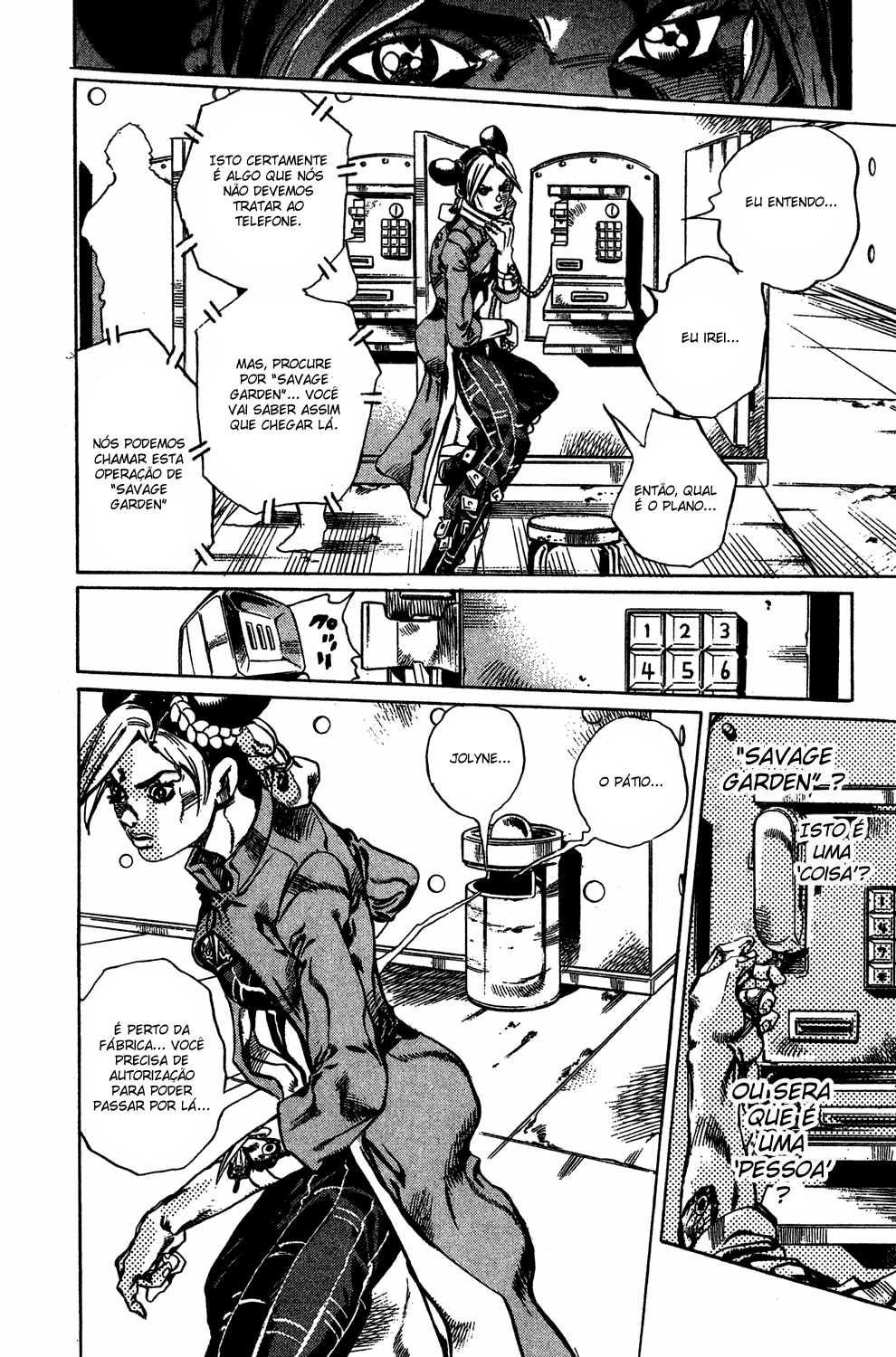 Read JoJo's Bizarre Adventure Part 6  Stone Ocean PT-BR Manga Online