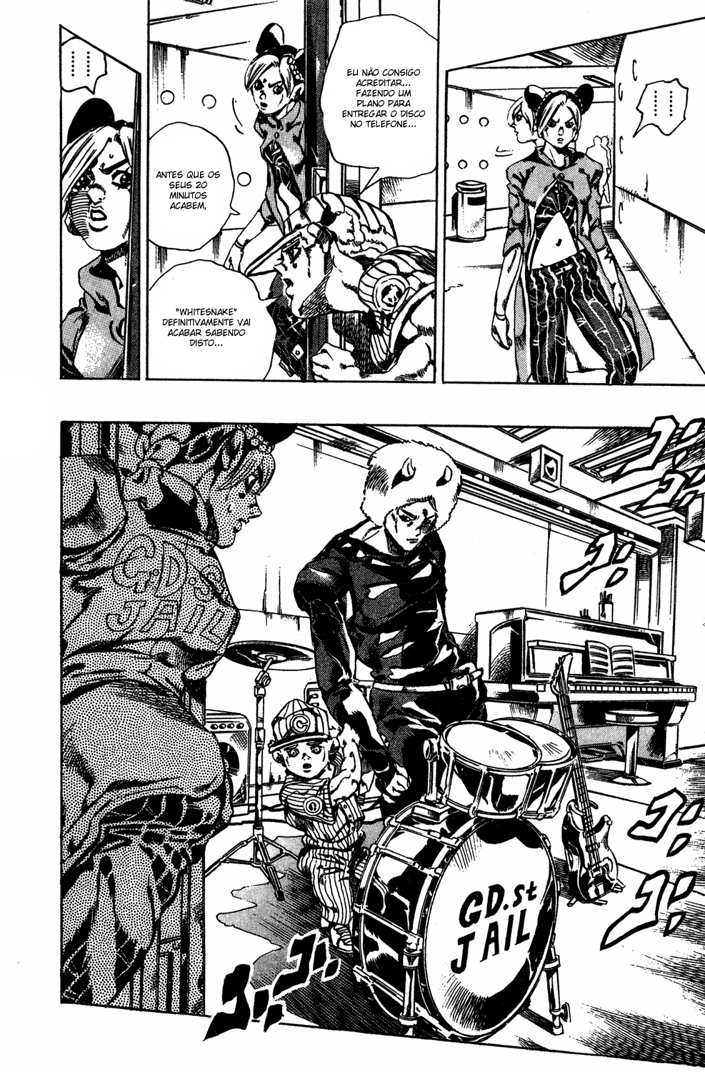 Read JoJo's Bizarre Adventure Part 6  Stone Ocean PT-BR Manga Online