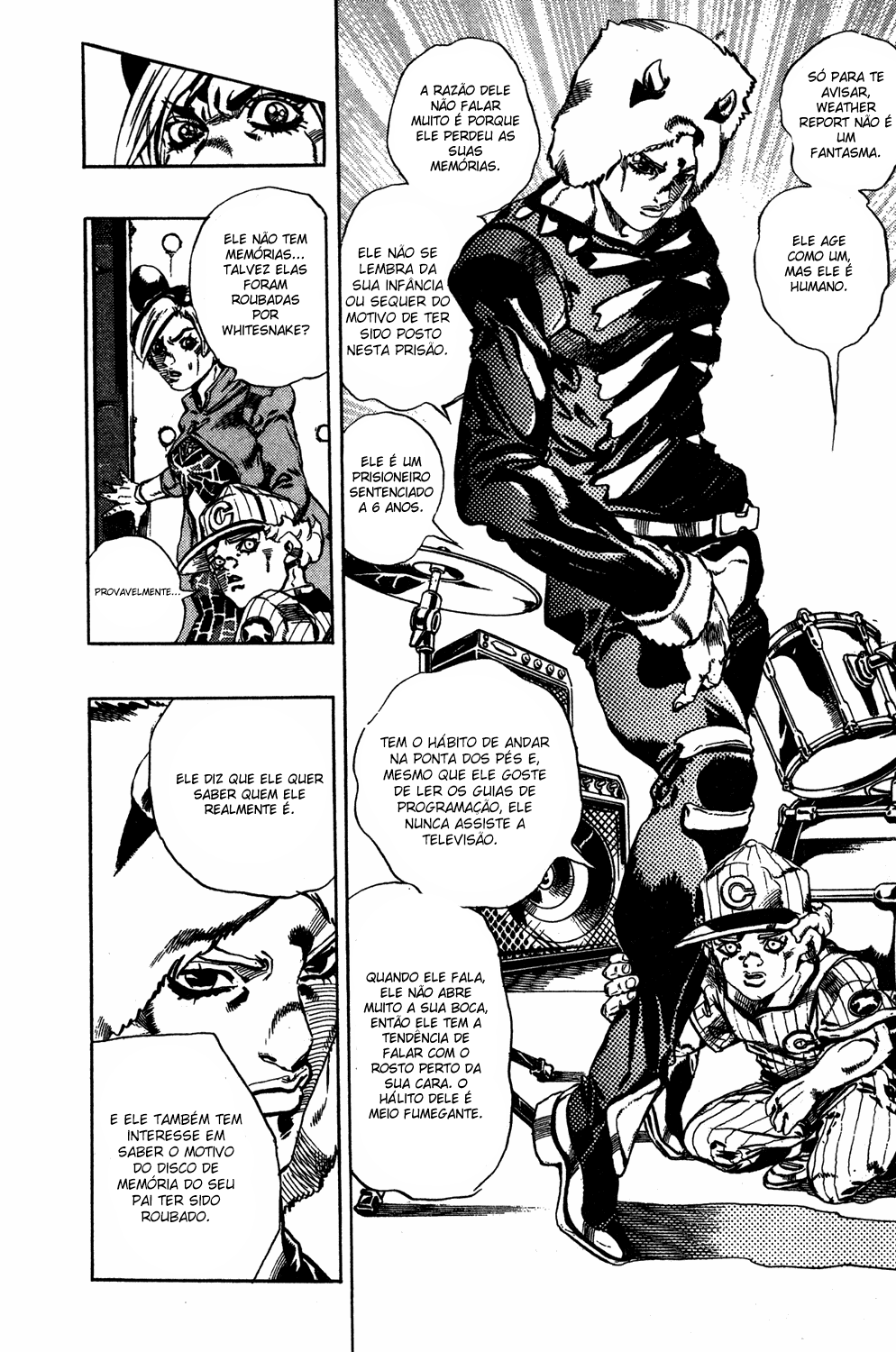 Read JoJo's Bizarre Adventure Part 6  Stone Ocean PT-BR Manga Online