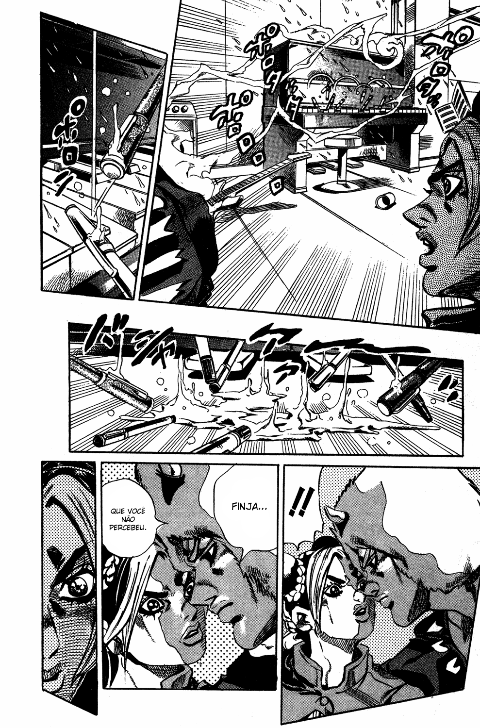 Read JoJo's Bizarre Adventure Part 6  Stone Ocean PT-BR Manga Online