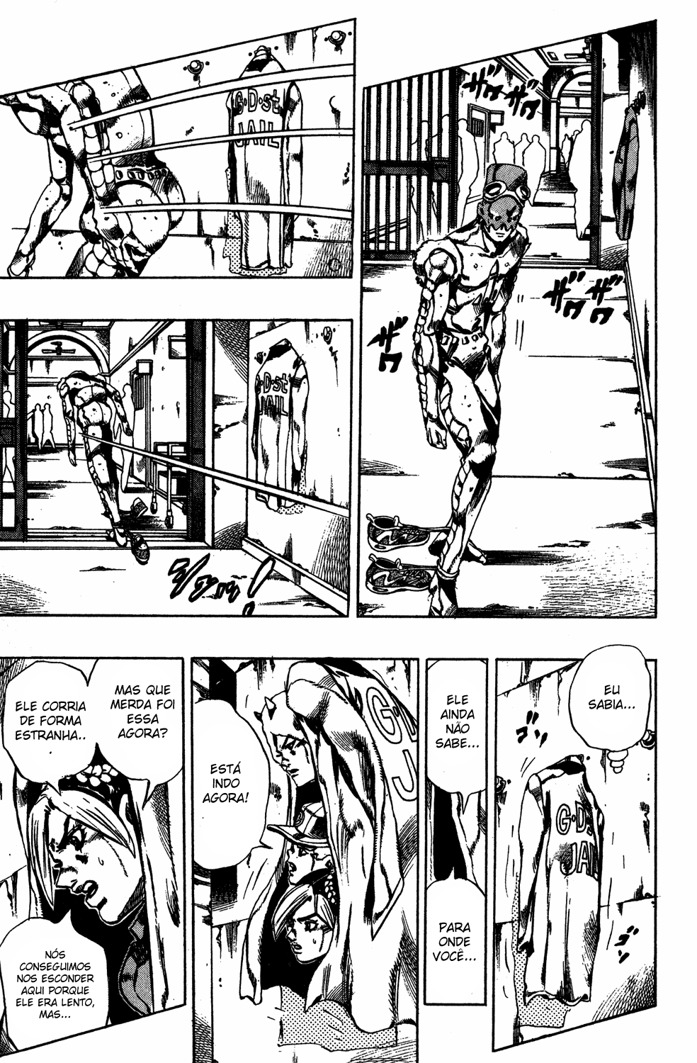 Read JoJo's Bizarre Adventure Part 6  Stone Ocean PT-BR Manga Online