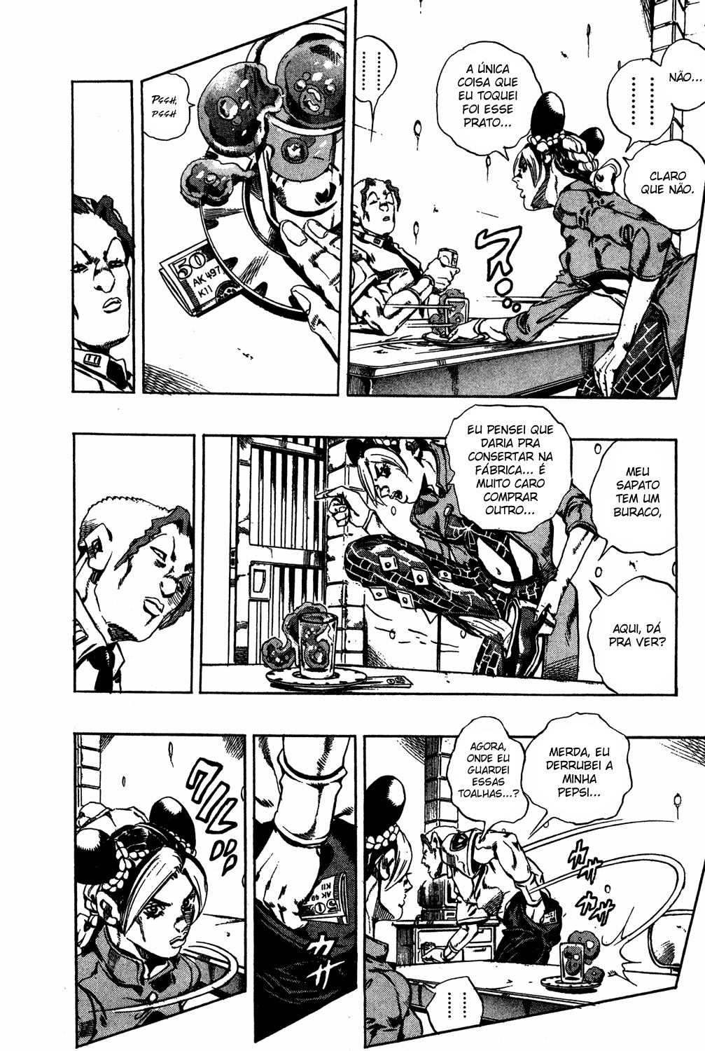 Read JoJo's Bizarre Adventure Part 6  Stone Ocean PT-BR Manga Online