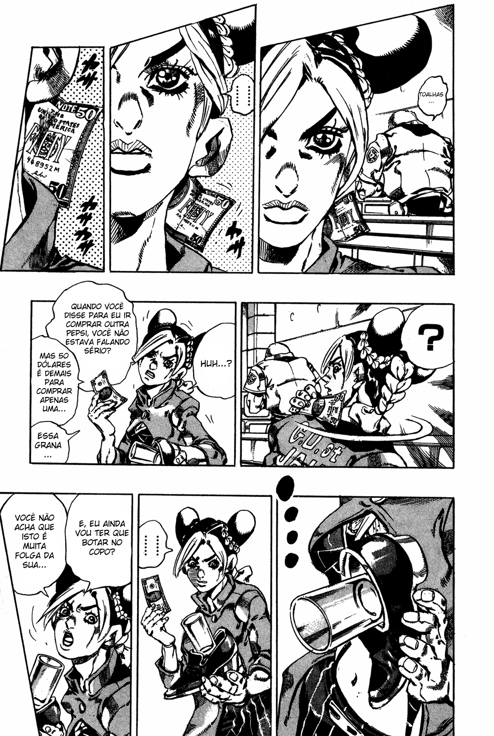 Read JoJo's Bizarre Adventure Part 6  Stone Ocean PT-BR Manga Online