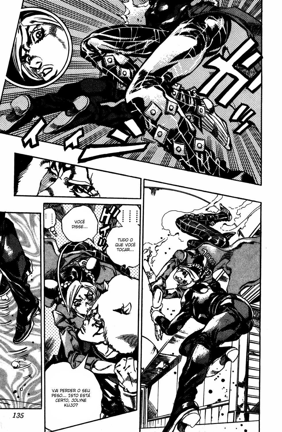 Read JoJo's Bizarre Adventure Part 6  Stone Ocean PT-BR Manga Online