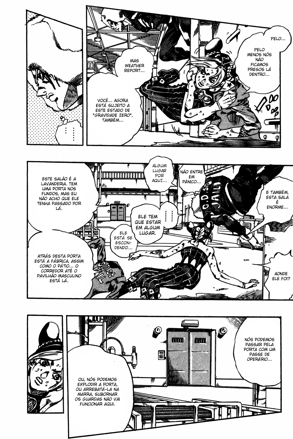 Read JoJo's Bizarre Adventure Part 6  Stone Ocean PT-BR Manga Online